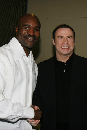Super Bowl Saturday Night Spectacular Party with Evander Hollyfield and John Travolta 