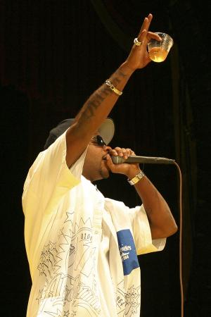 Obie Trice at the Fashion Party Detroit 
